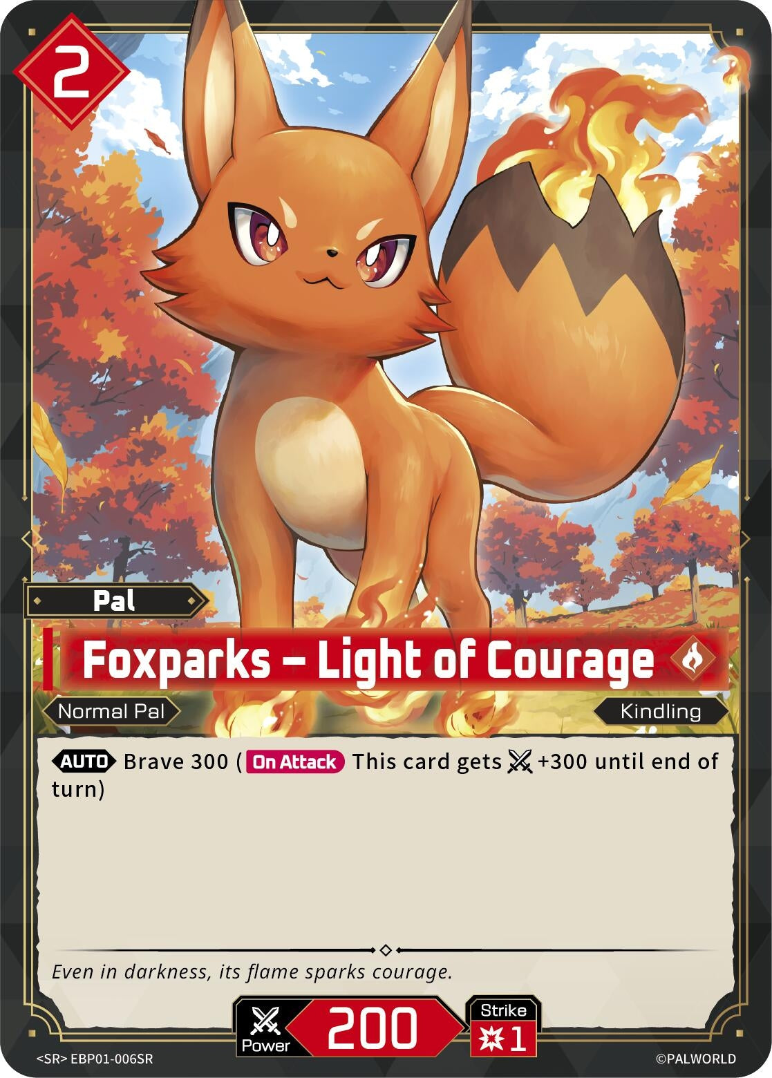 Foxparks - Light of Courage (SR) (EBP01-006SR)