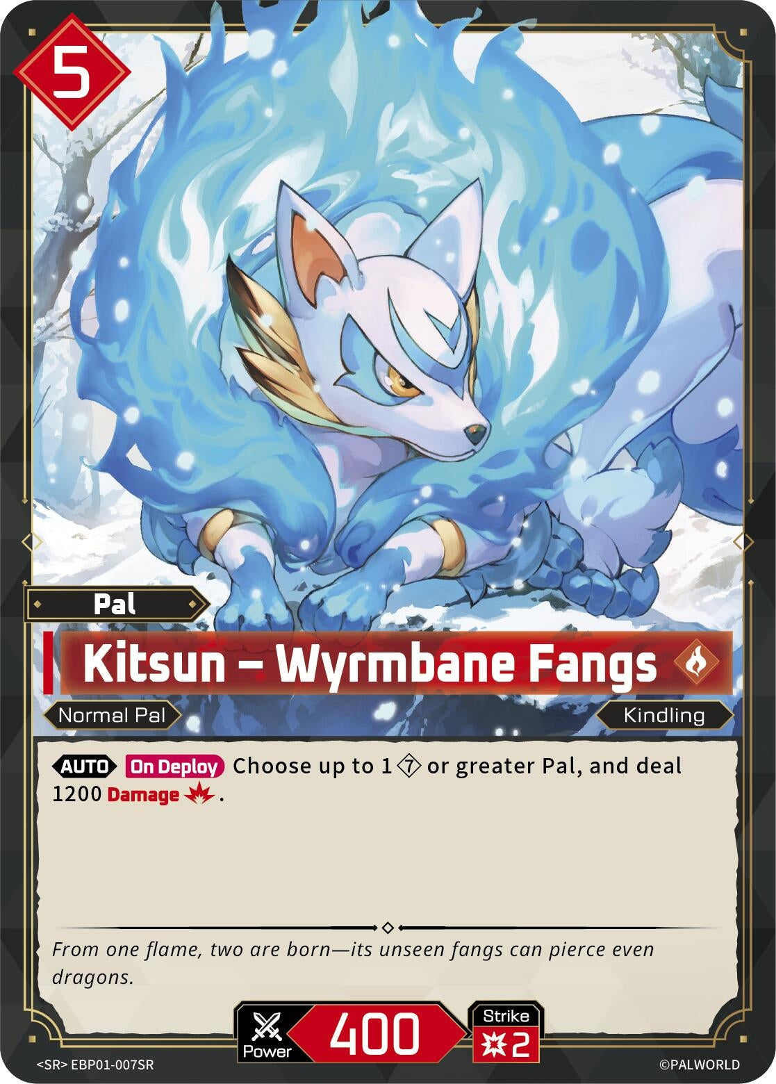Kitsun - Wyrmbane Fangs (SR) (EBP01-007SR)