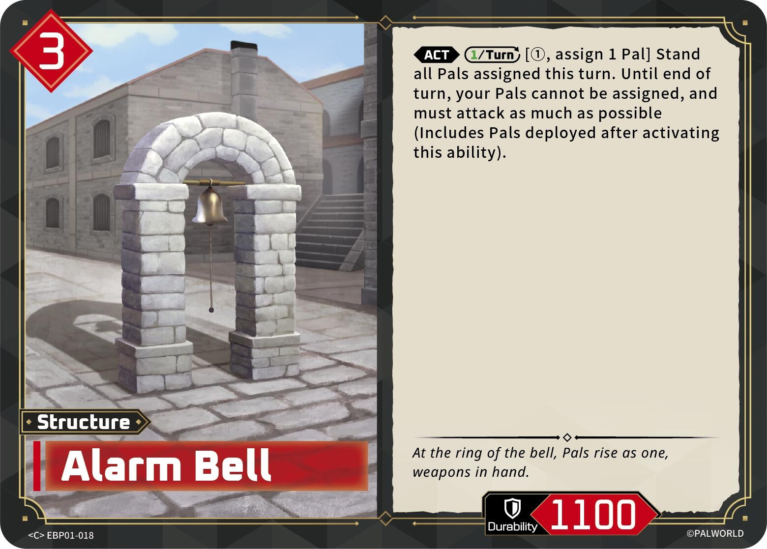 Image for Alarm Bell (EBP01-018) (BP01) - Palworld OFFICIAL CARD GAME