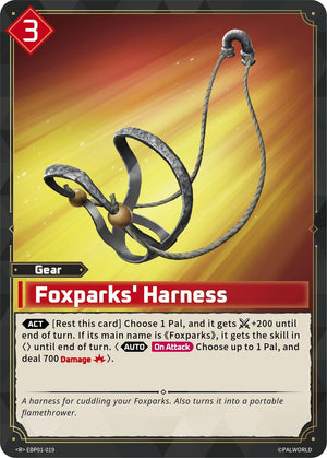 Foxparks' Harness (EBP01-019) (BP01)