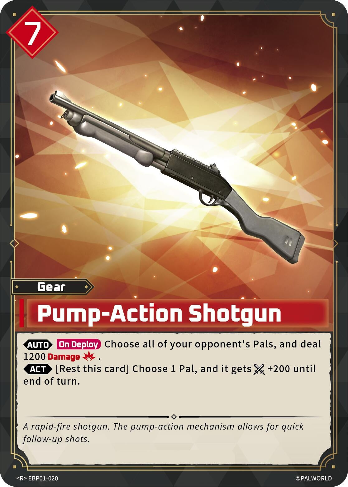 Pump-Action Shotgun (EBP01-020)