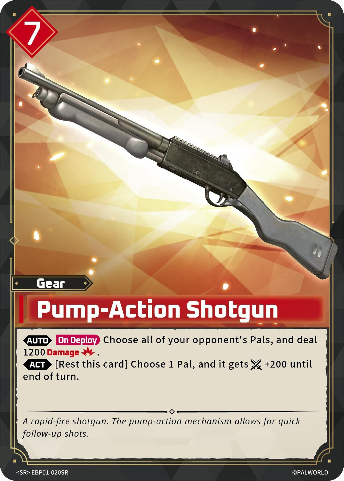 Pump-Action Shotgun (SR) (EBP01-020SR)