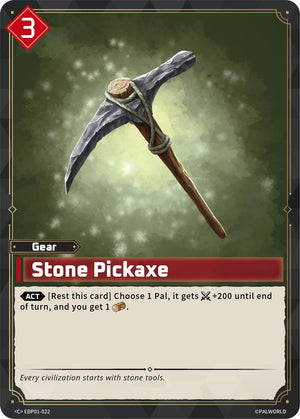 Stone Pickaxe (EBP01-022) (BP01)