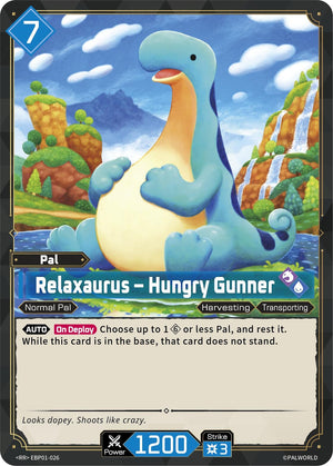 Relaxaurus - Hungry Gunner (EBP01-026)