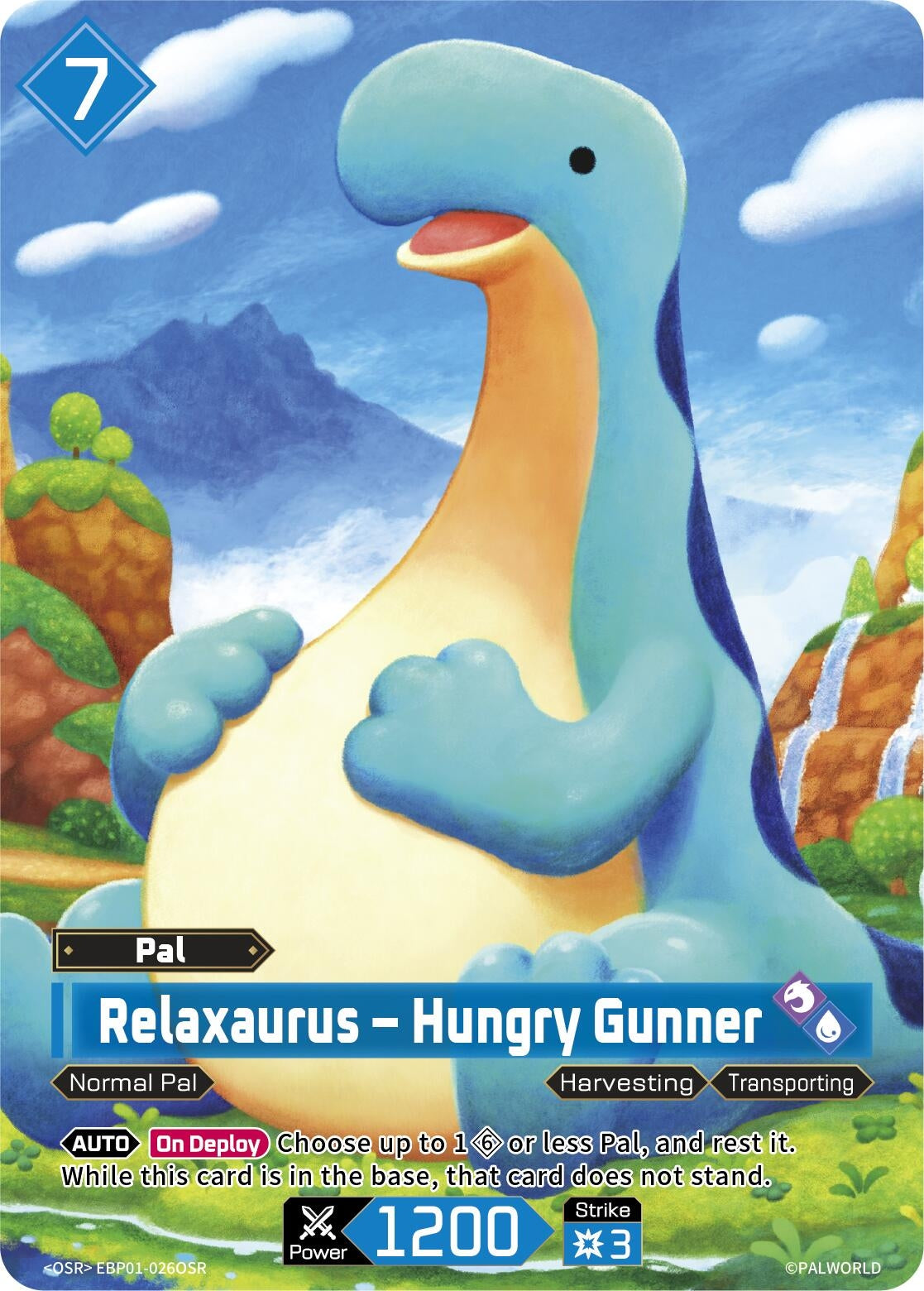 Relaxaurus - Hungry Gunner (OSR) (EBP01-026OSR)