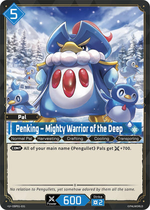 Penking - Mighty Warrior of the Deep (EBP01-031) (BP01)