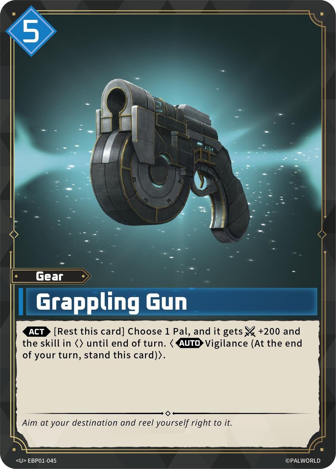 Image for Grappling Gun (EBP01-045) (BP01) - Palworld OFFICIAL CARD GAME