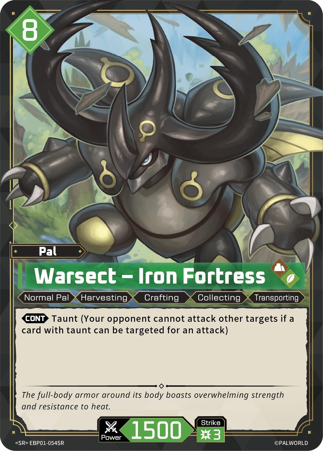 Warsect - Iron Fortress (SR) (EBP01-054SR)