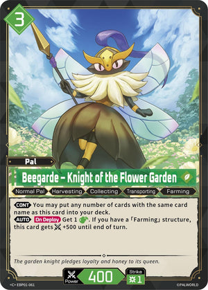 Beegarde - Knight of the Flower Garden (EBP01-061) (BP01)