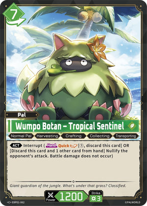 Wumpo Botan - Tropical Sentinel (EBP01-062) (BP01)