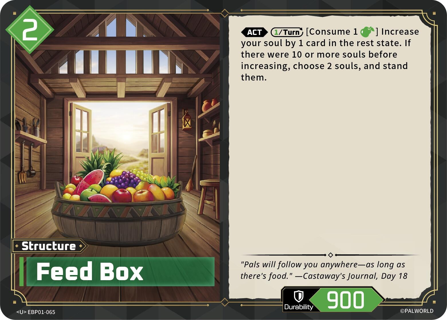Image for Feed Box - Palworld OFFICIAL CARD GAME