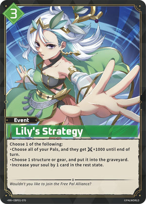 Lily's Strategy (EBP01-070) (BP01)