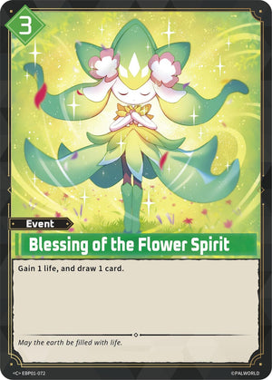 Blessing of the Flower Spirit (EBP01-072) (BP01)