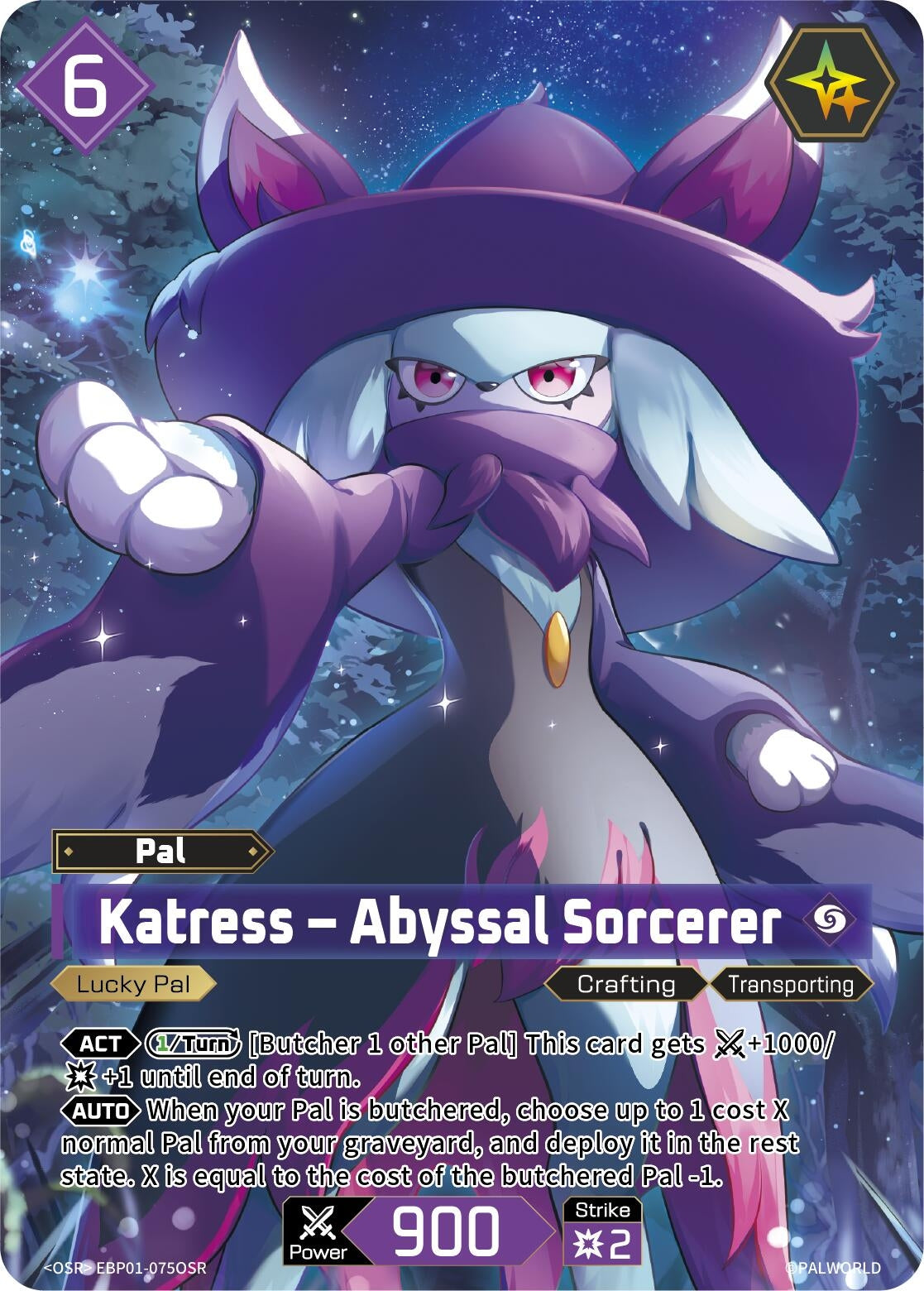 Katress - Abyssal Sorcerer (OSR) (EBP01-075OSR)