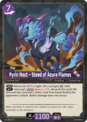 Pyrin Noct - Steed of Azure Flames (EBP01-077) (BP01)