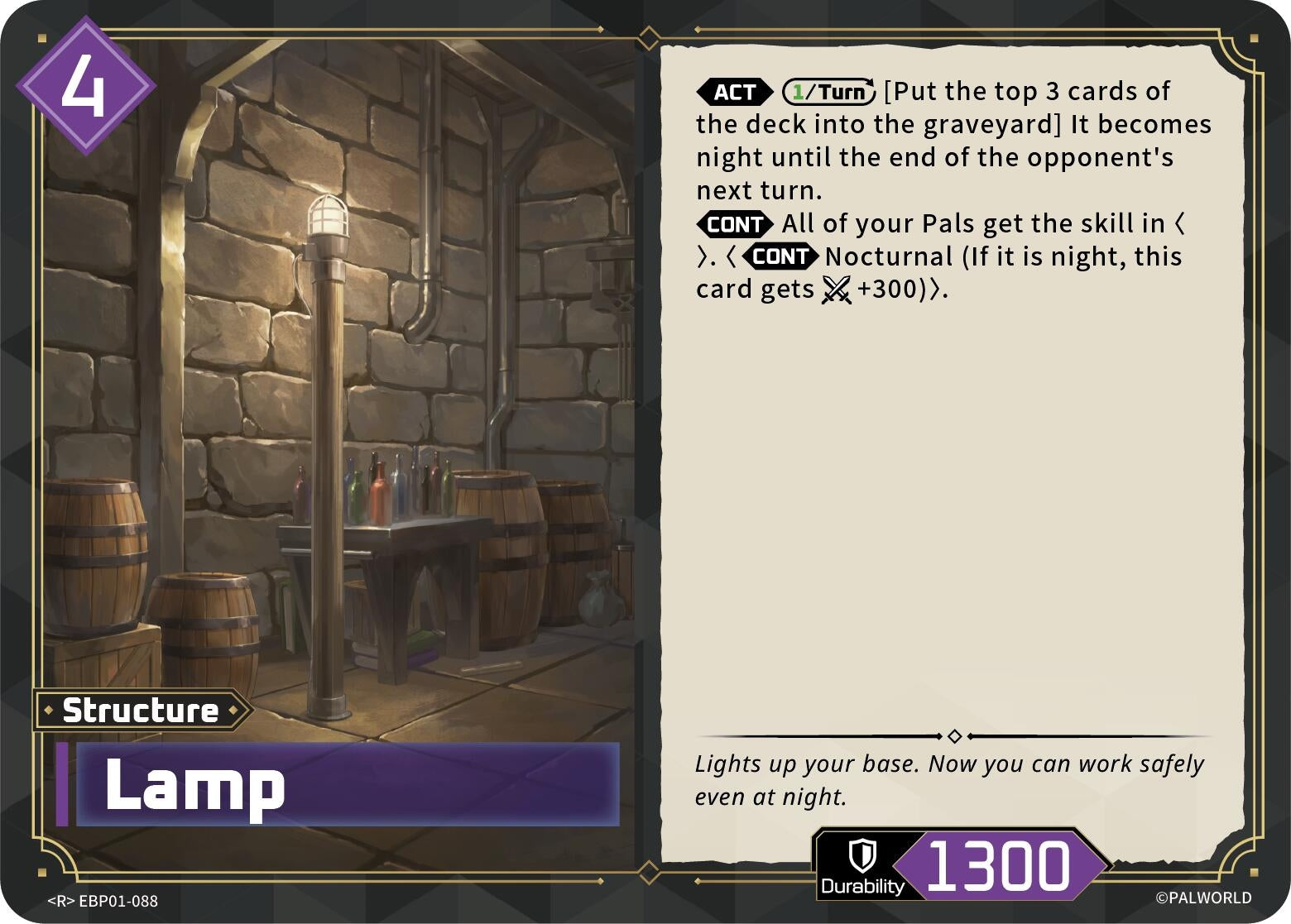 Image for Lamp (EBP01-088) (BP01) - Palworld OFFICIAL CARD GAME