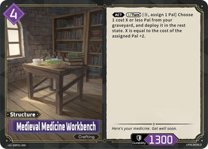 Medieval Medicine Workbench (EBP01-090) (BP01)