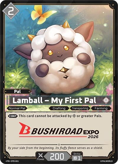 Lamball - My First Pal (Bushiroad EXPO 2026) - EPR-001 (EPR-001)