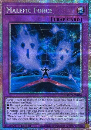 Malefic Force (Starlight Rare) (MAMO-EN024)