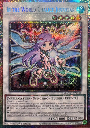 Ib the World Chalice Justiciar (Starlight Rare) (MAMO-EN034)