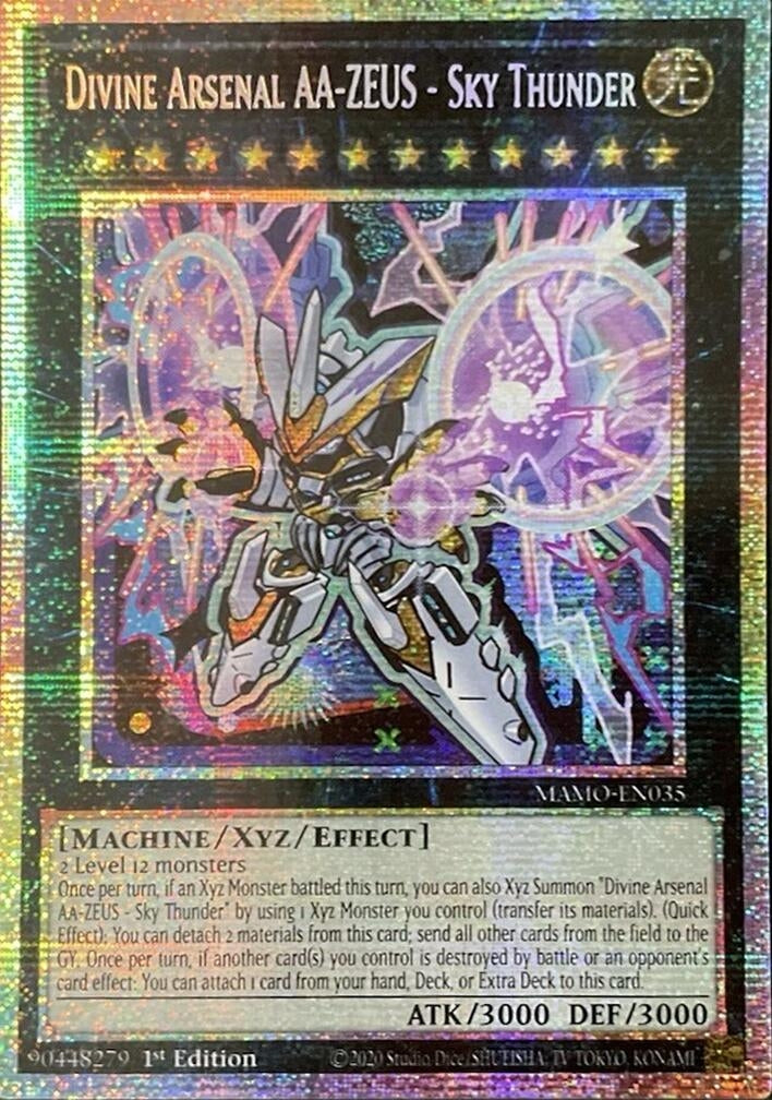 Divine Arsenal AA-ZEUS - Sky Thunder (Starlight Rare) (MAMO-EN035)