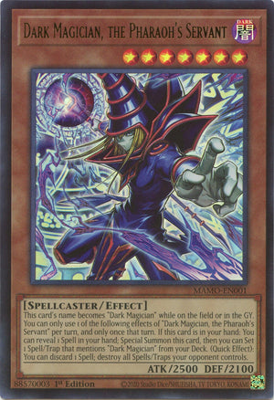 Dark Magician, the Pharaoh's Servant (MAMO-EN001)