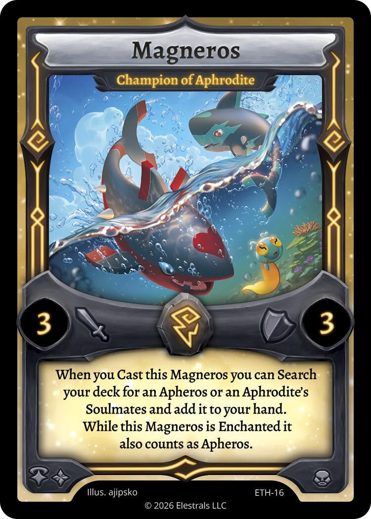 Image for Magneros - Champion of Aphrodite (ETH-16) - Elestrals