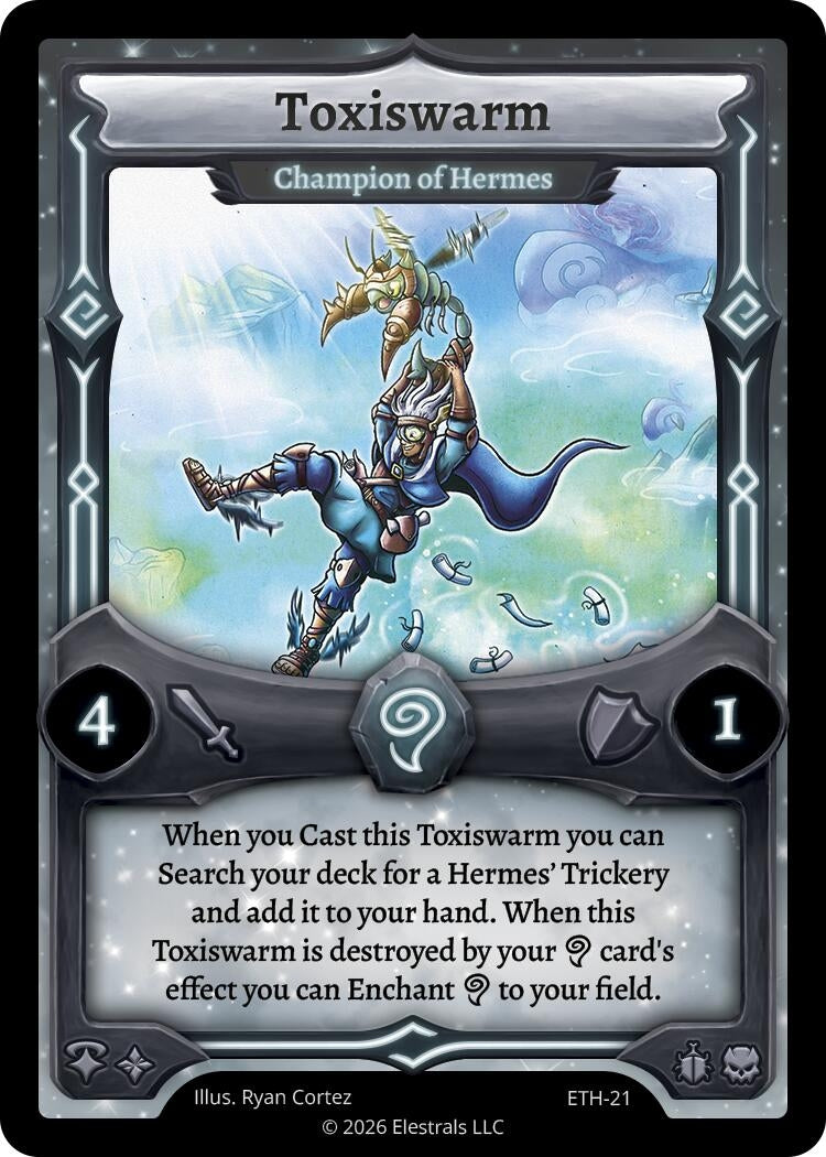 Image for Toxiswarm - Champion of Hermes (ETH-21) - Elestrals