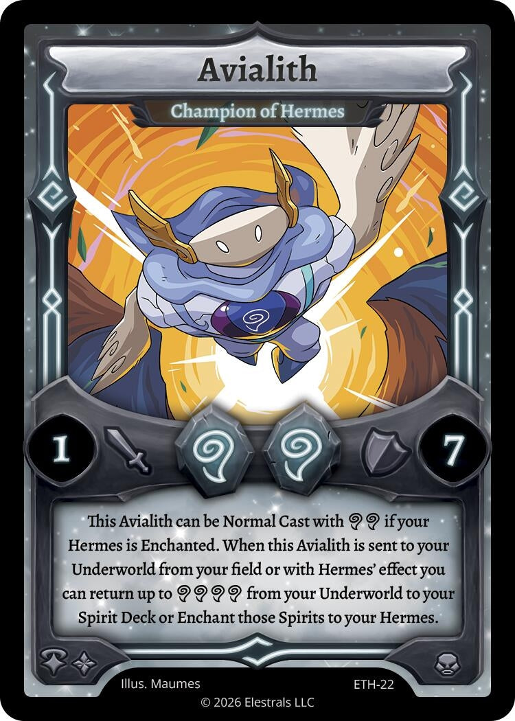 Image for Avialith - Champion of Hermes (ETH-22) - Elestrals