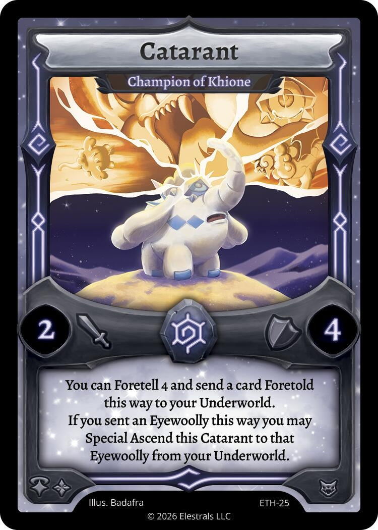 Image for Catarant - Champion of Khione (ETH-25) - Elestrals