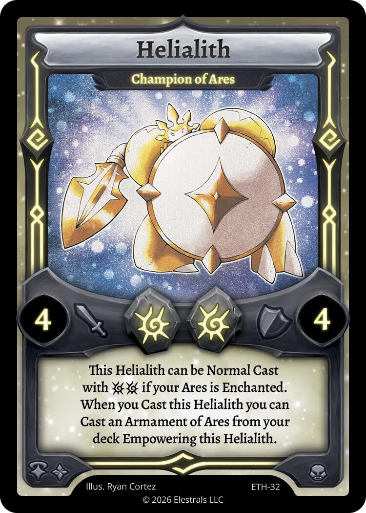 Image for Helialith - Champion of Ares (ETH-32) - Elestrals