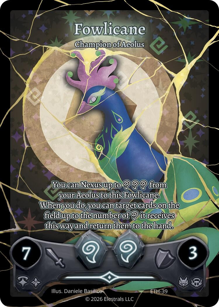 Image for Fowlicane - Champion of Aeolus (ETH-39) - Elestrals