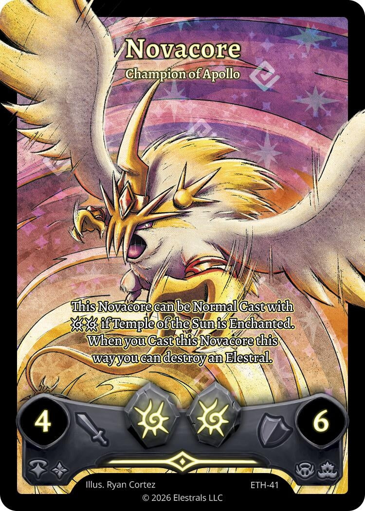 Image for Novacore - Champion of Apollo (ETH-41) - Elestrals