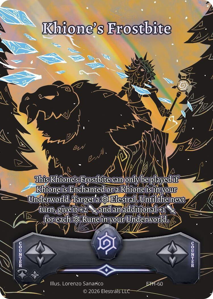 Image for Khione's Frostbite (ETH-60) - Elestrals