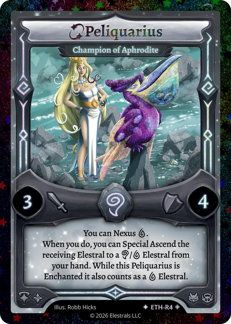 Image for Peliquarius - Champion of Aphrodite (Stellar) (ETH-R4) - Elestrals