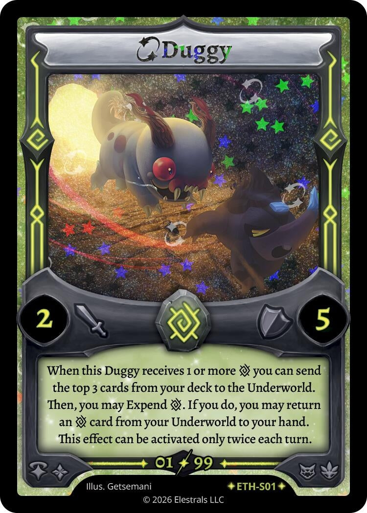 Image for Duggy (Serialized) (ETH-S01) - Elestrals