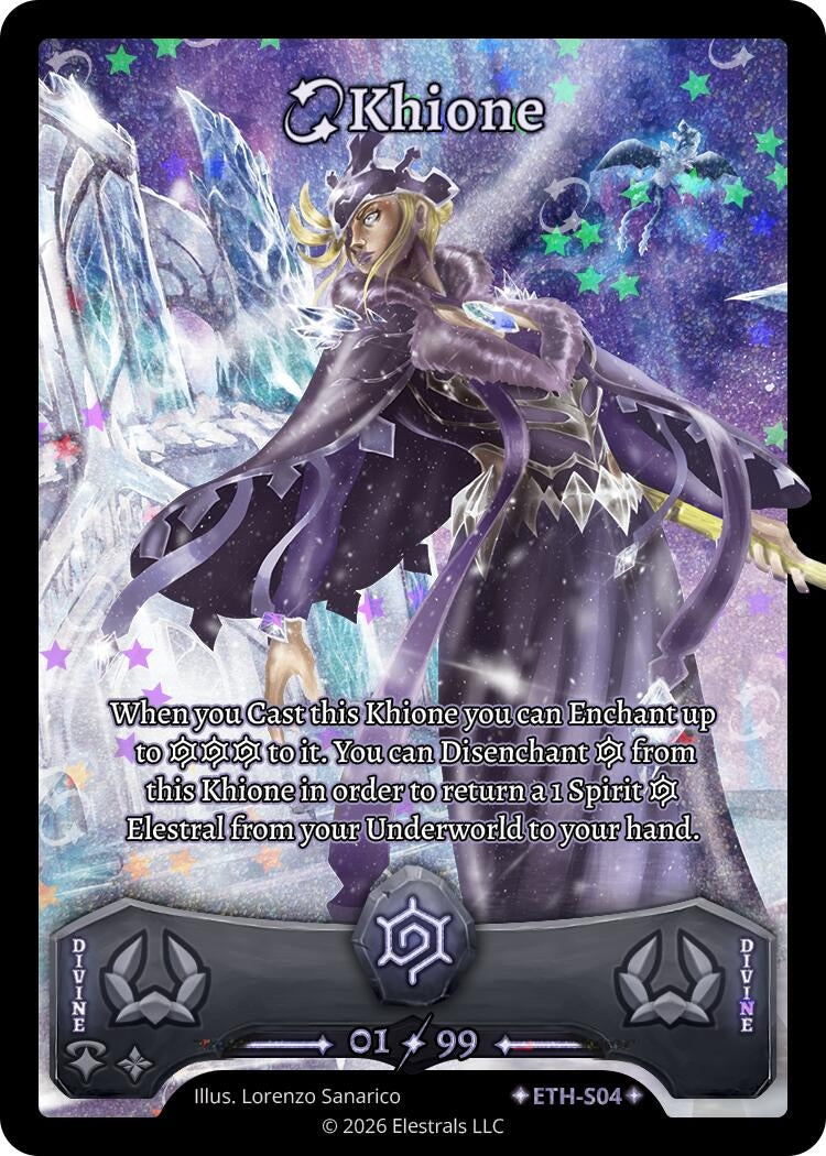 Image for Khione (Serialized) (ETH-S04) - Elestrals