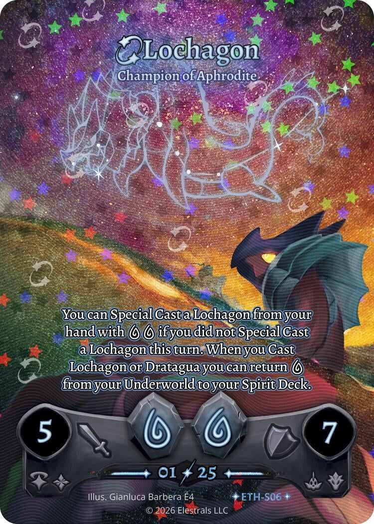 Image for Lochagon - Champion of Aphrodite (Serialized) (ETH-S06) - Elestrals