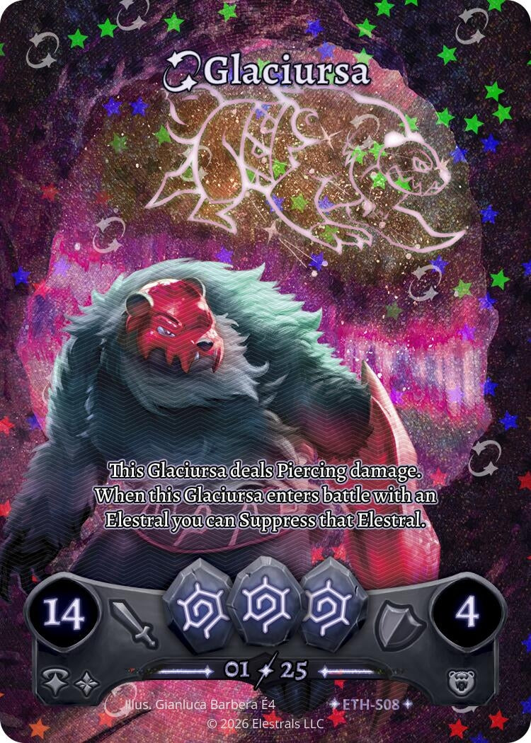 Image for Glaciursa (Serialized) (ETH-S08) - Elestrals