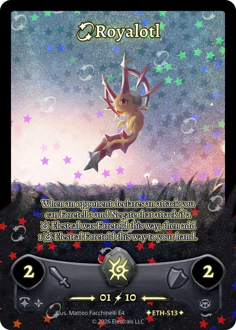 Image for Royalotl (Serialized) (ETH-S13) - Elestrals