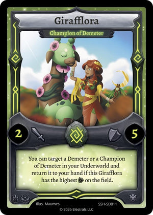 Girafflora - Champion of Demeter (SSH-SD011) (SSHSD)