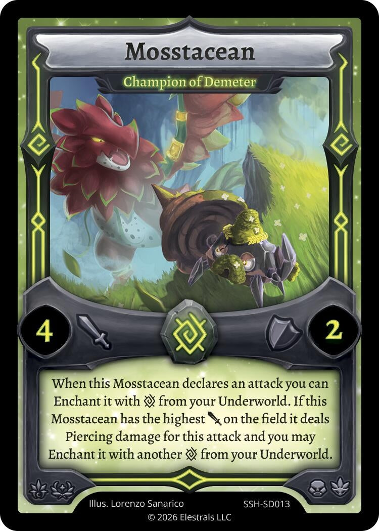Image for Mosstacean - Champion of Demeter (SSH-SD013) (SSHSD) - Elestrals