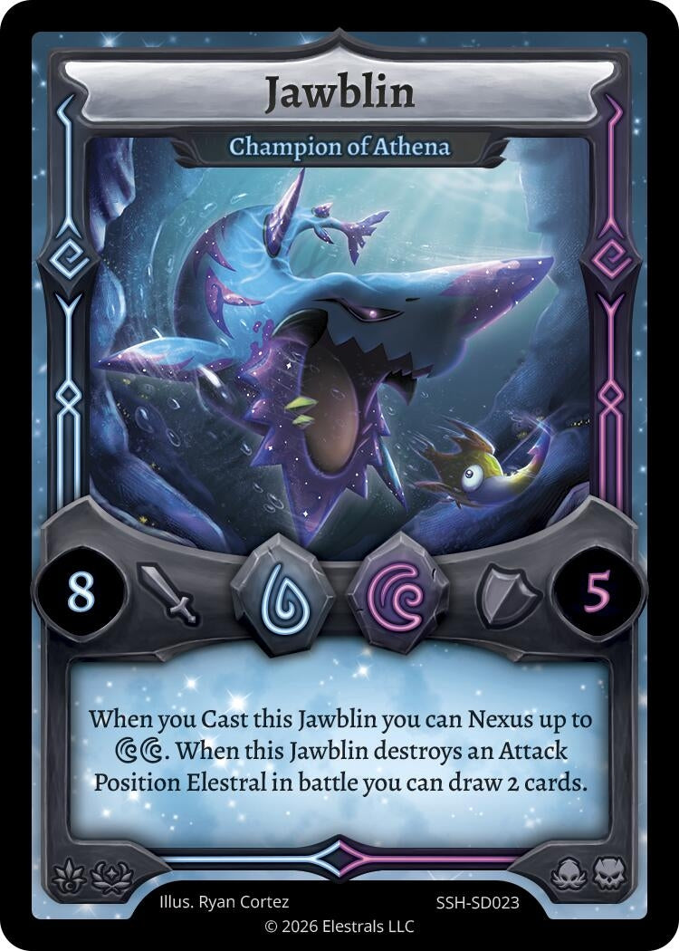Image for Jawblin - Champion of Athena (SSH-SD023) (SSHSD) - Elestrals
