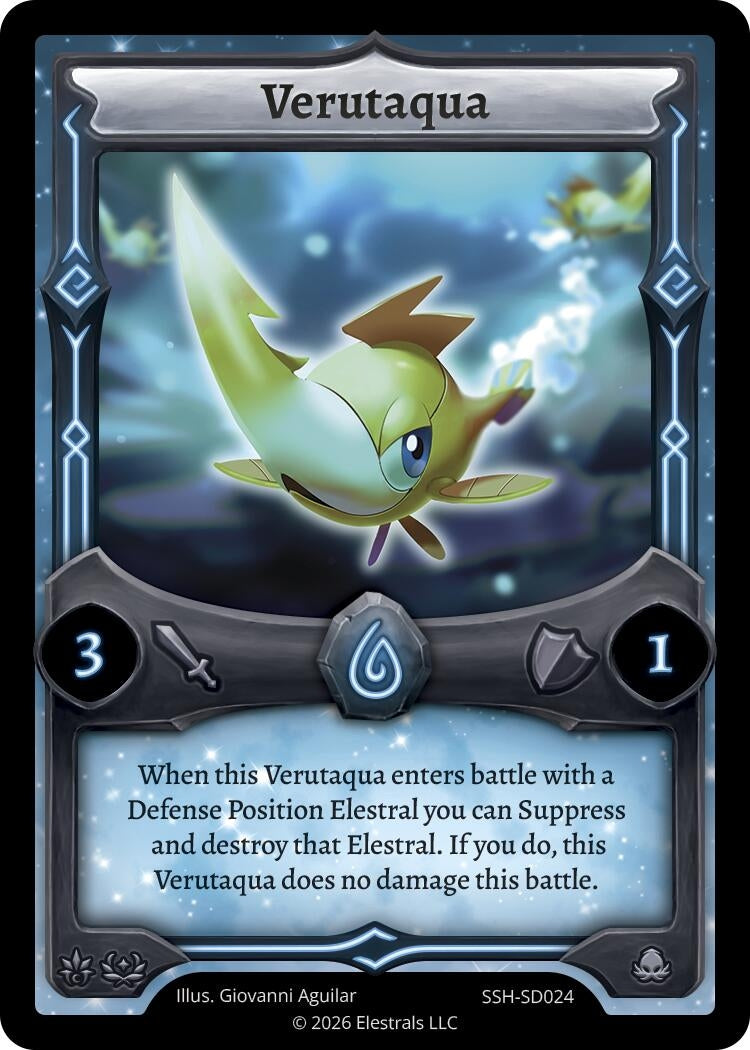 Image for Verutaqua (SSH-SD024) (SSHSD) - Elestrals