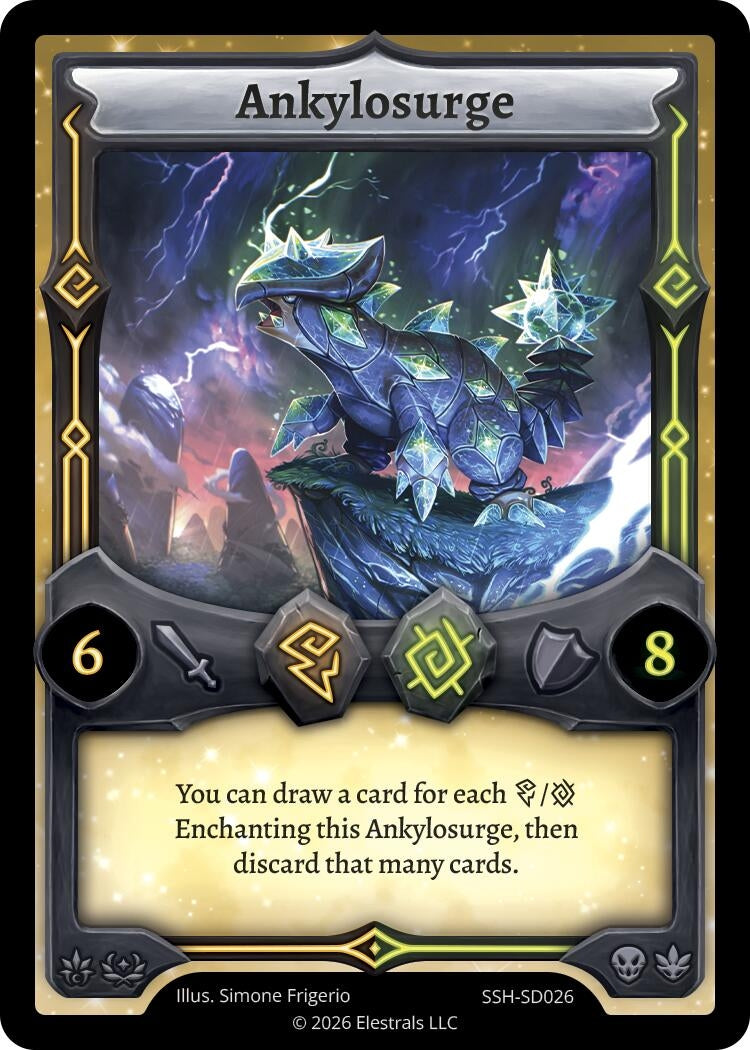 Image for Ankylosurge (SSH-SD026) (SSHSD) - Elestrals