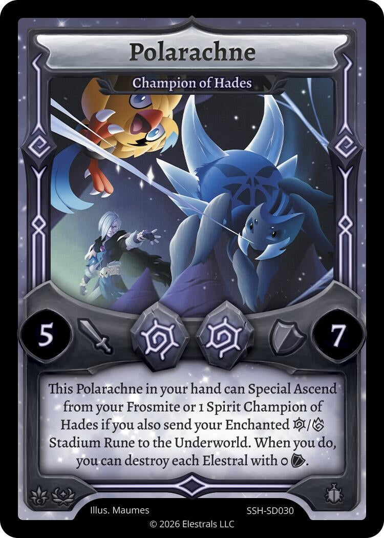 Image for Polarachne - Champion of Hades (SSH-SD030) (SSHSD) - Elestrals