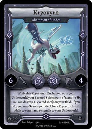 Kryovyrn - Champion of Hades (SSH-SD032) (SSHSD)