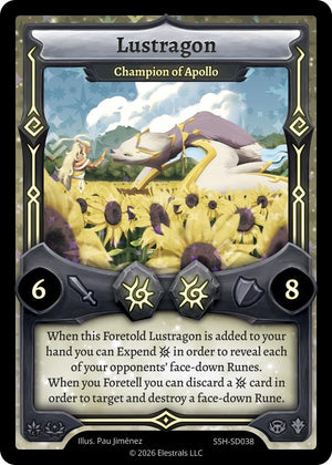Lustragon - Champion of Apollo (SSH-SD038) (SSHSD)