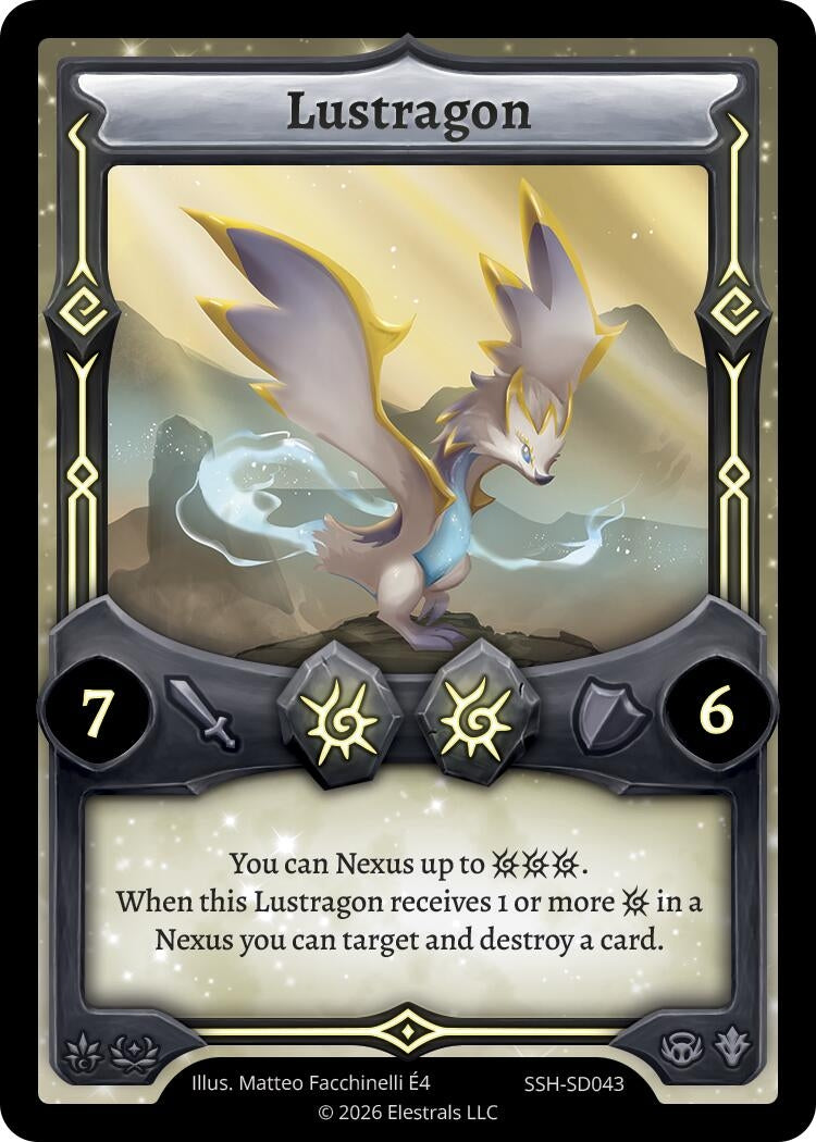 Image for Lustragon (SSH-SD043) (SSHSD) - Elestrals