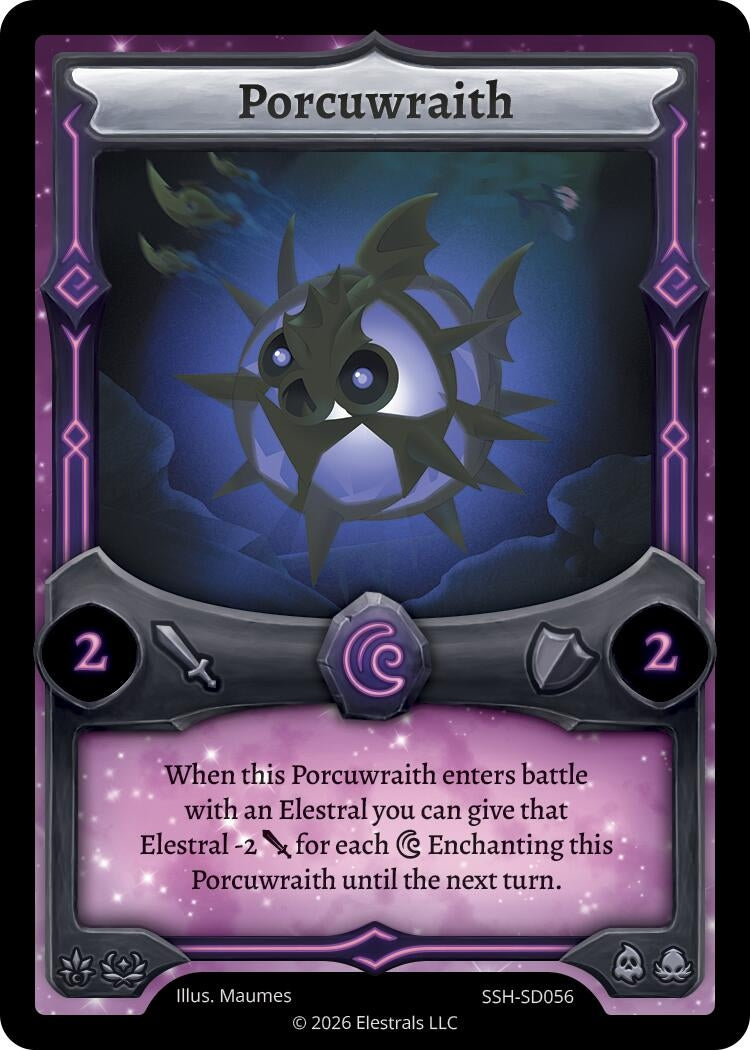 Image for Porcuwraith (SSH-SD056) (SSHSD) - Elestrals